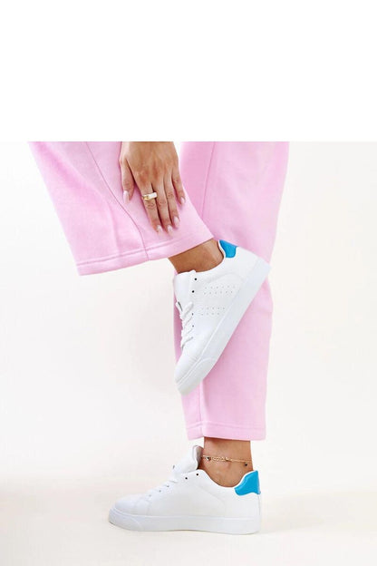 white lace sneakers view 8