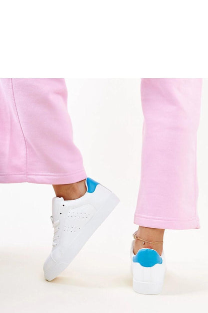 white lace sneakers view 9