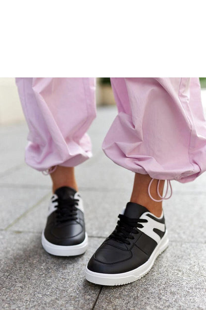 black lace sneakers alternate angle