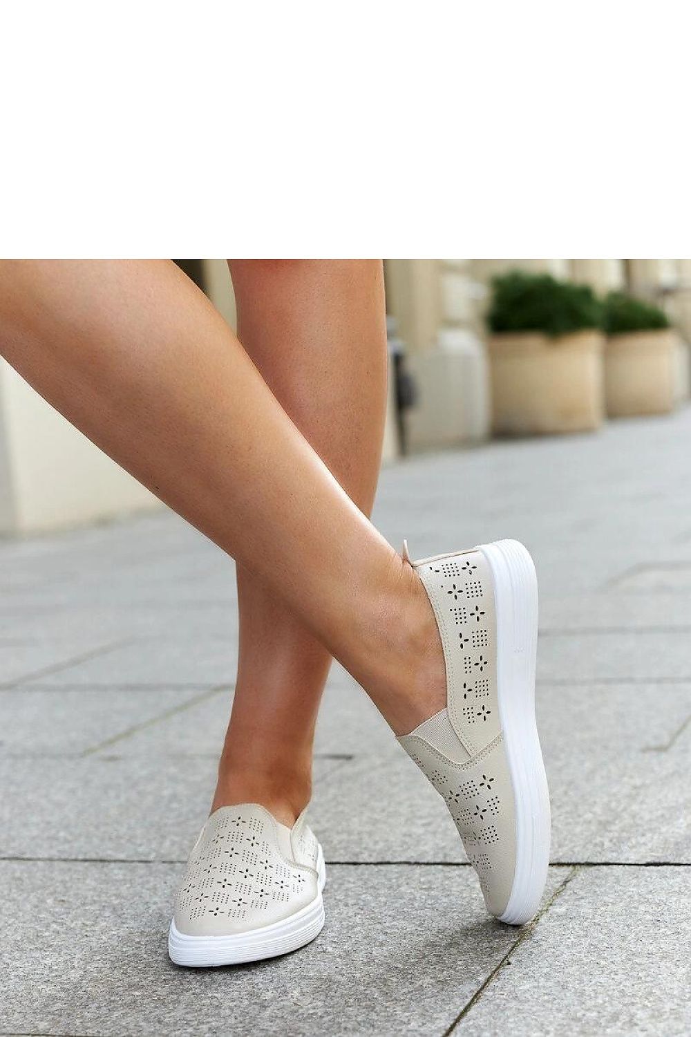 beige sneakers alternate angle