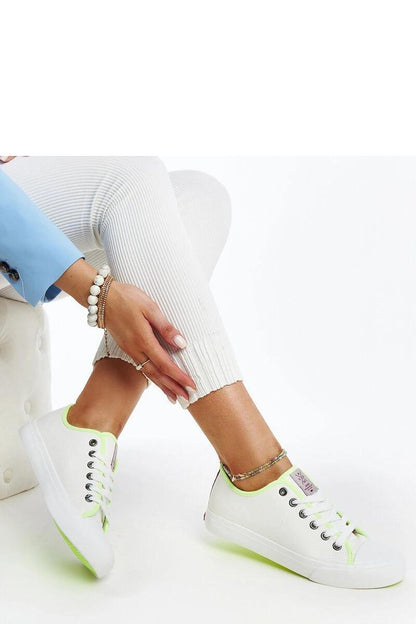 white lace sneakers alternate angle