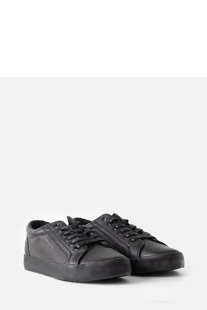 black lace sneakers alternate angle