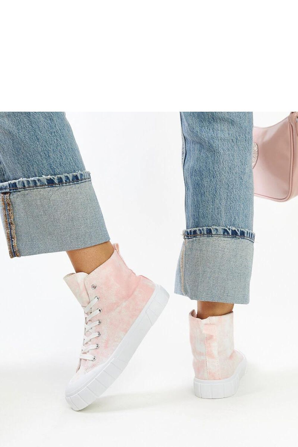 green lace sneakers view 13