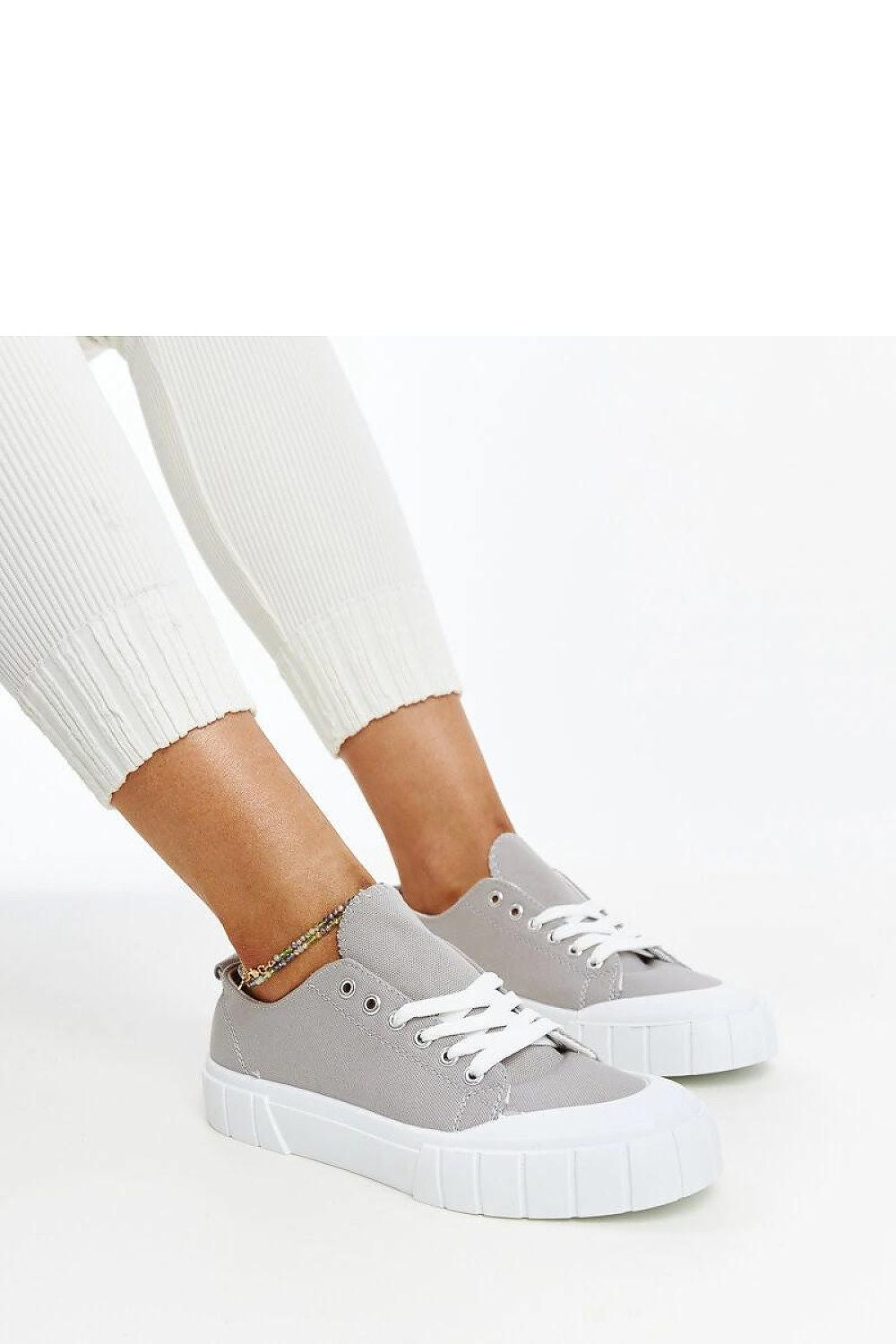 pink lace sneakers view 14