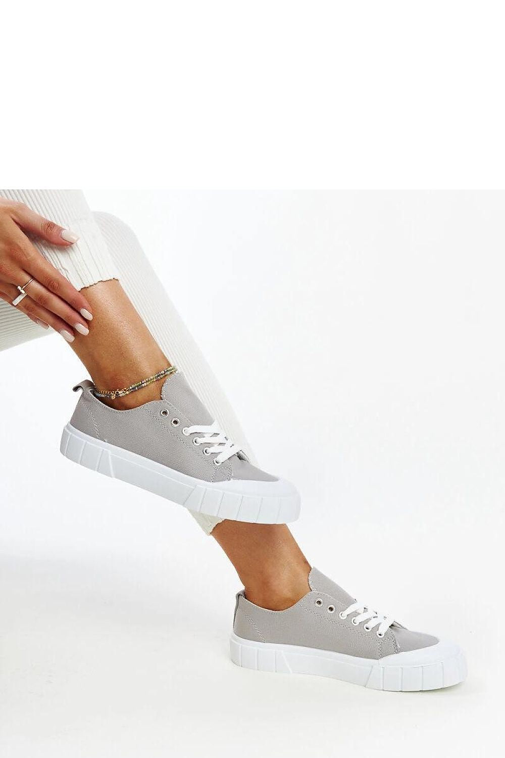pink lace sneakers view 16