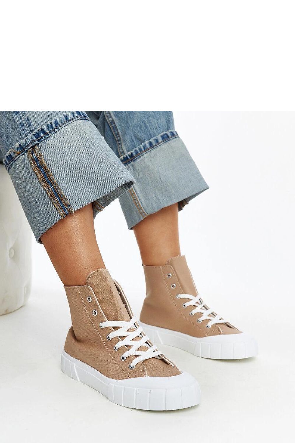 pink lace sneakers view 10