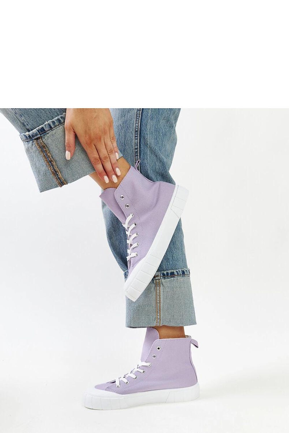 pink lace sneakers view 15