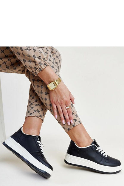 black lace sneakers alternate angle