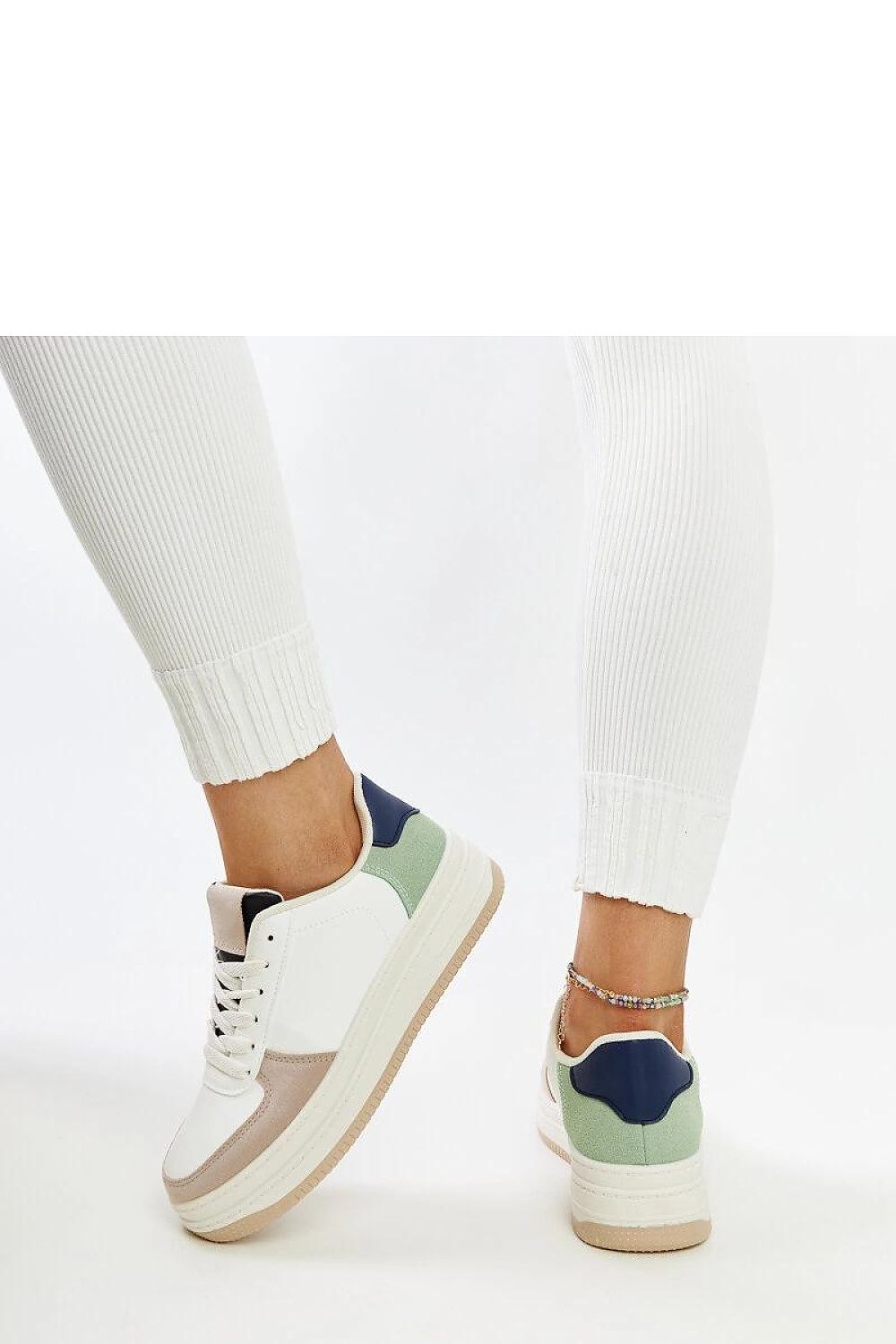 black lace sneakers view 9