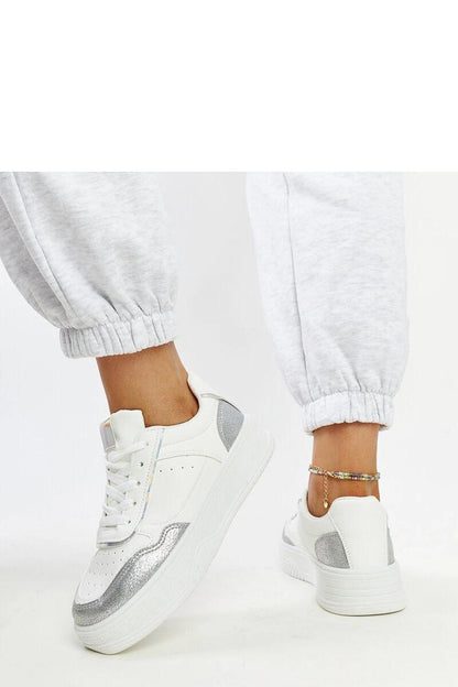 white lace sneakers alternate angle