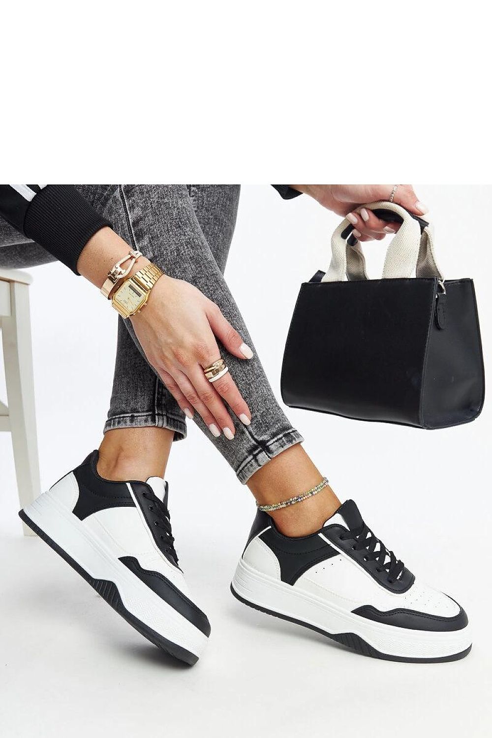 white lace sneakers alternate angle