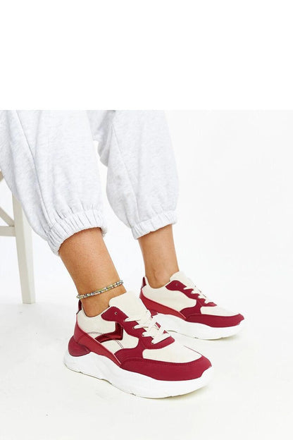 red lace sneakers alternate angle