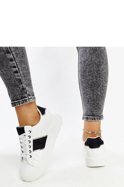 white lace sneakers view 7