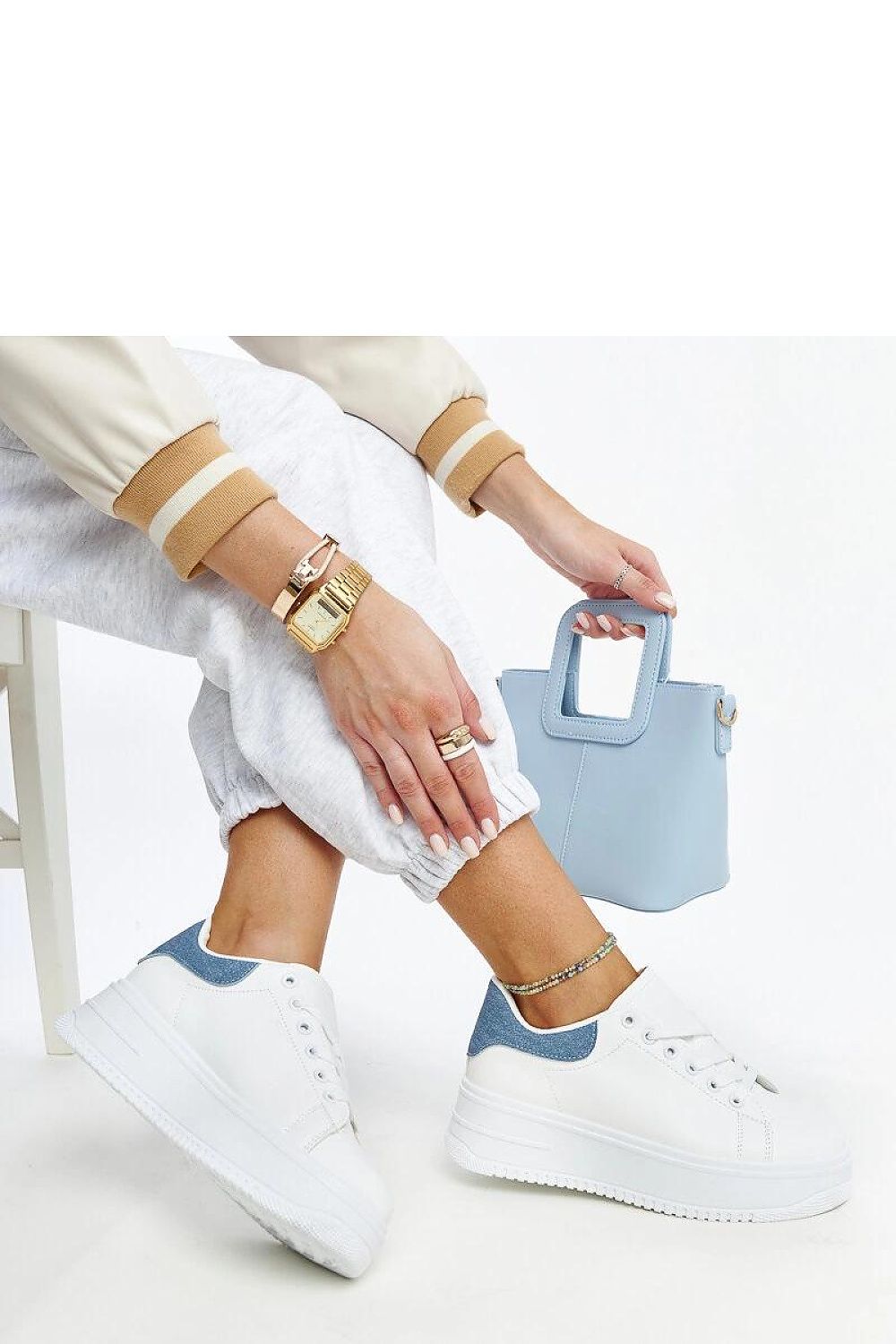 white lace sneakers alternate angle