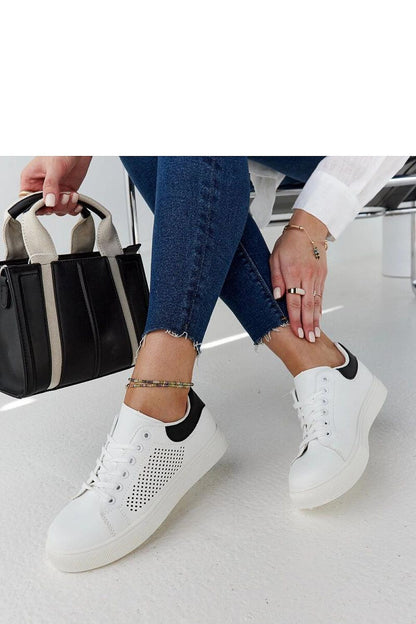 white lace sneakers alternate angle