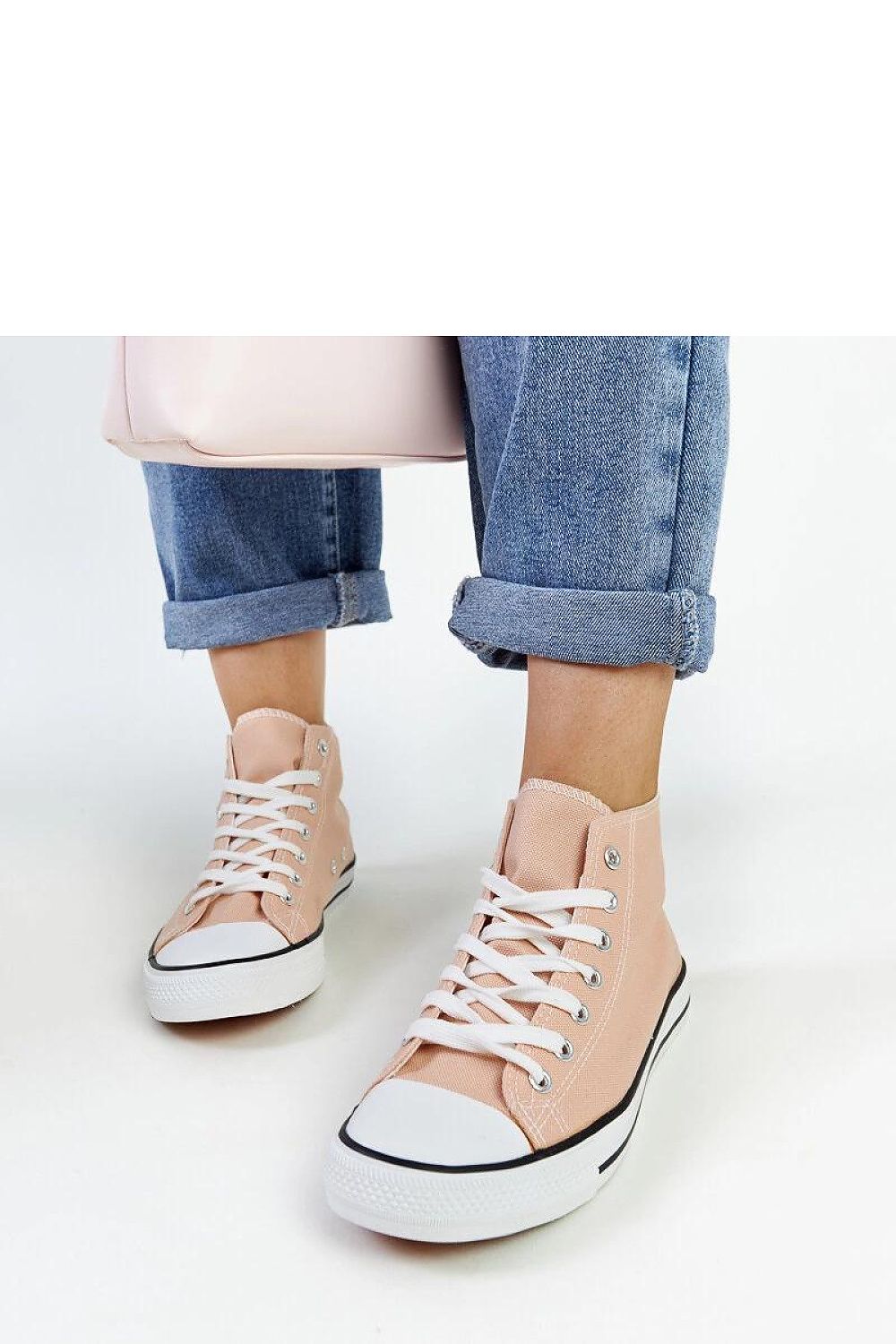 blue lace sneakers view 7