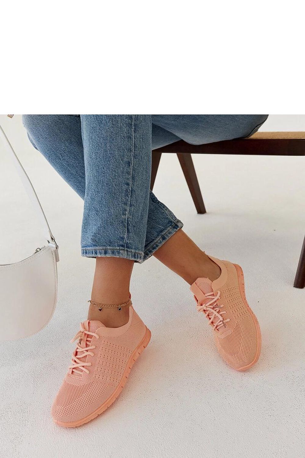 pink sneakers alternate angle