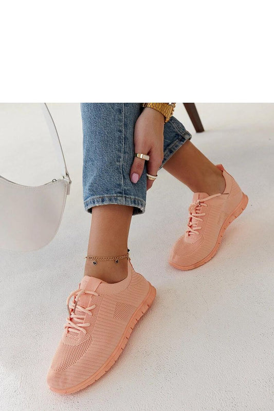 pink mini sneakers front view