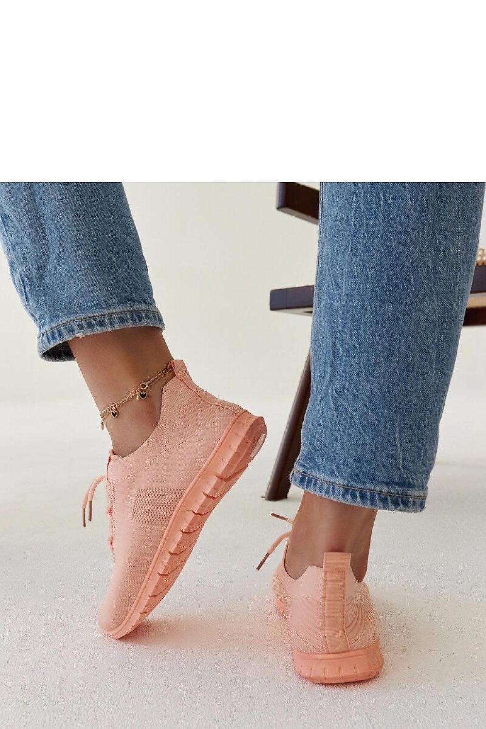 pink mini sneakers side view