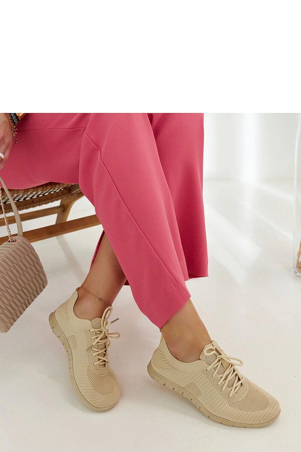 pink mini sneakers view 7