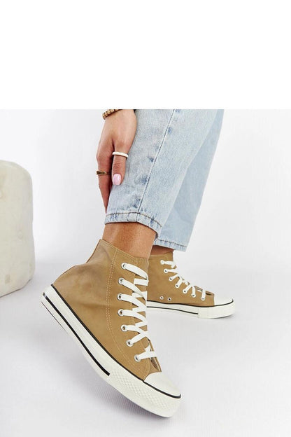 brown lace sneakers alternate angle