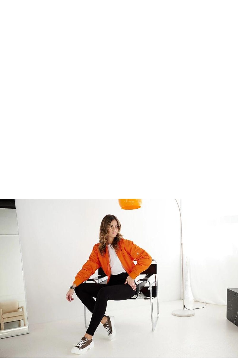 green lace sneakers view 7