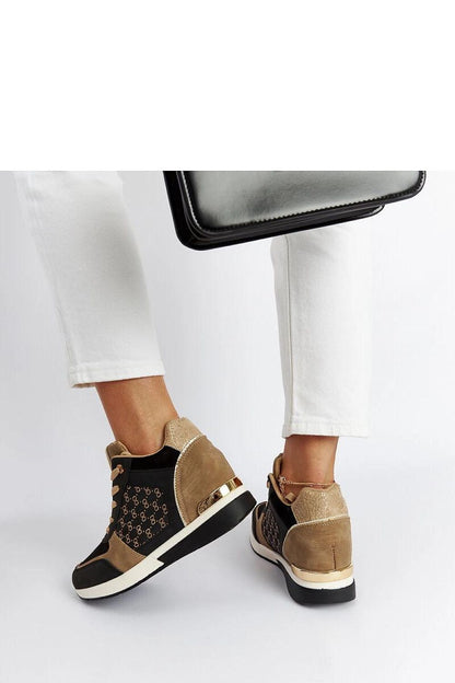 black lace sneakers alternate angle