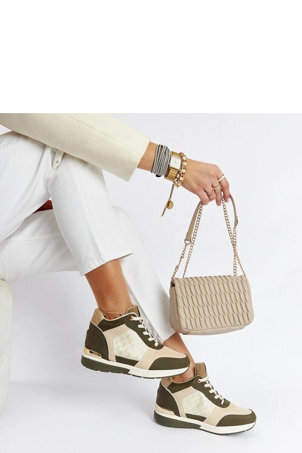 black lace sneakers view 6