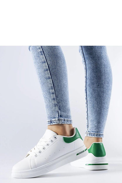 white sneakers side view