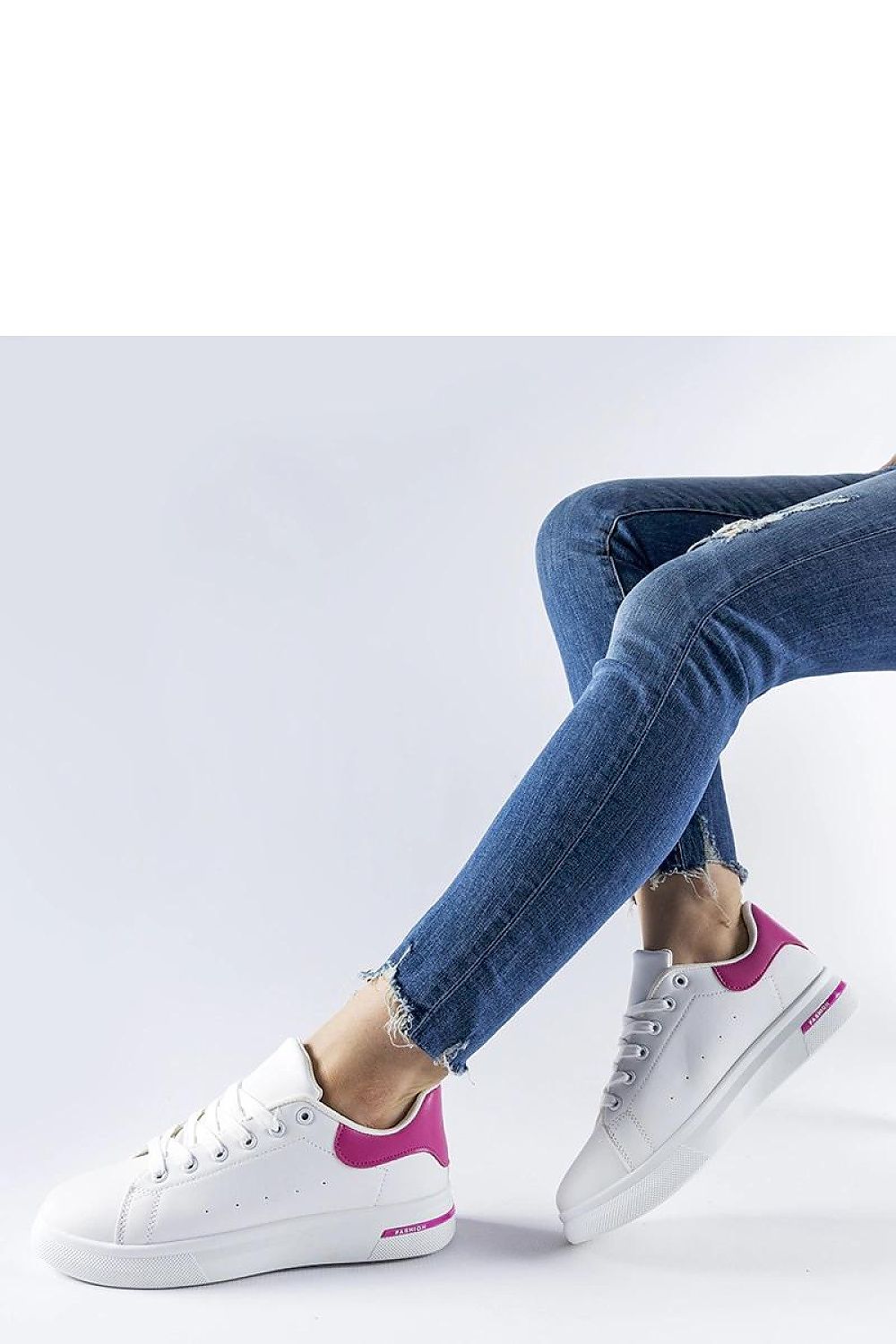 white sneakers view 8