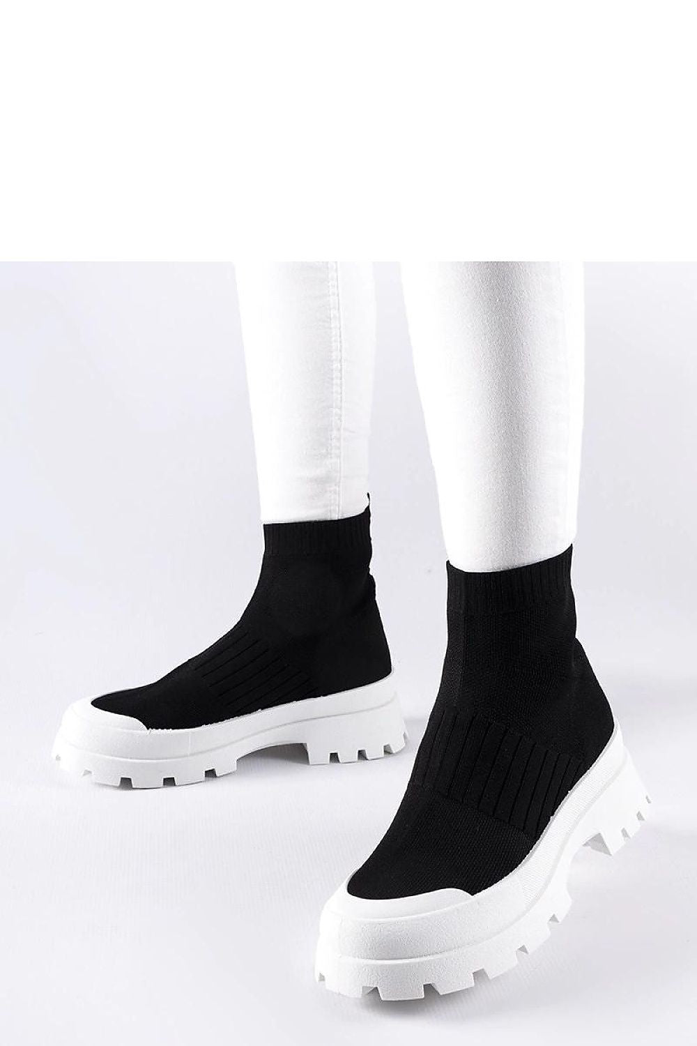 brown sneakers back view