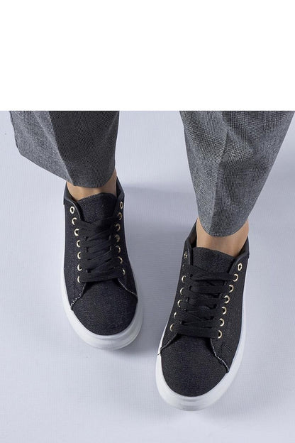 black sneakers alternate angle