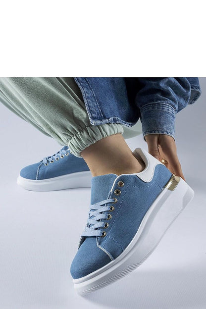 black sneakers back view