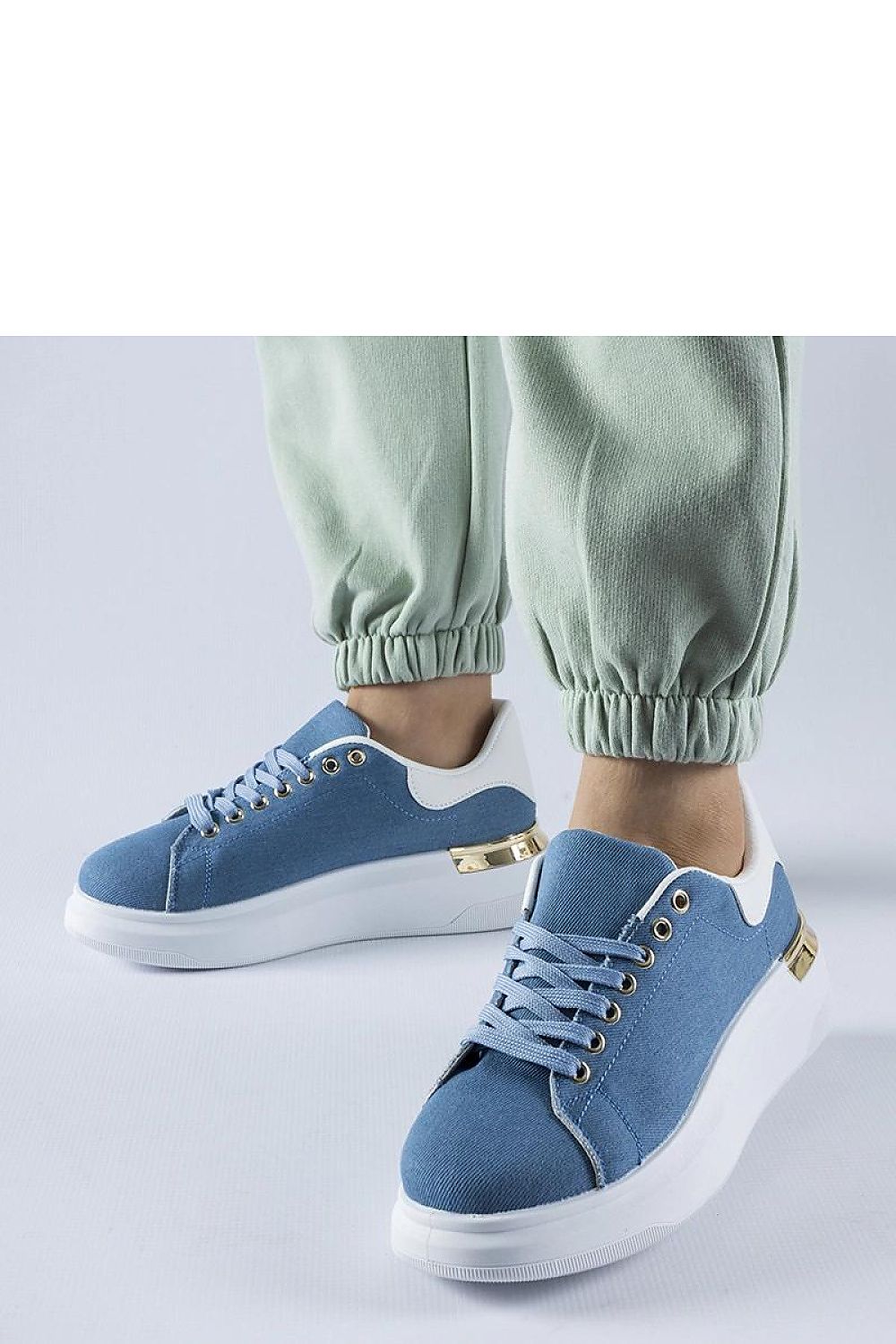 black sneakers side view