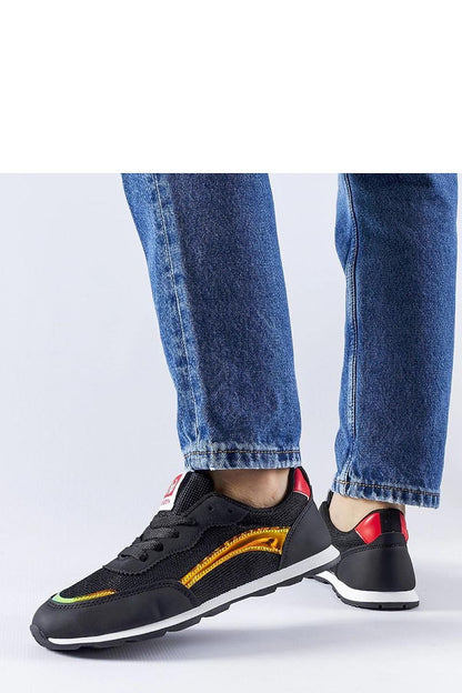 black lace sneakers alternate angle