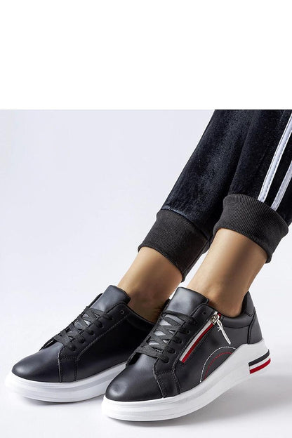 black lace sneakers alternate angle