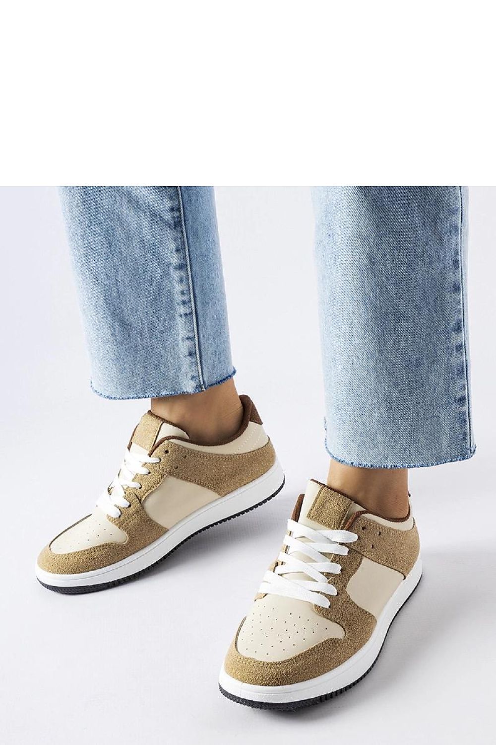 beige sneakers alternate angle