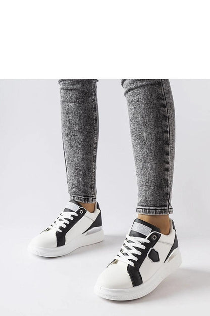 ~ lace sneakers front view