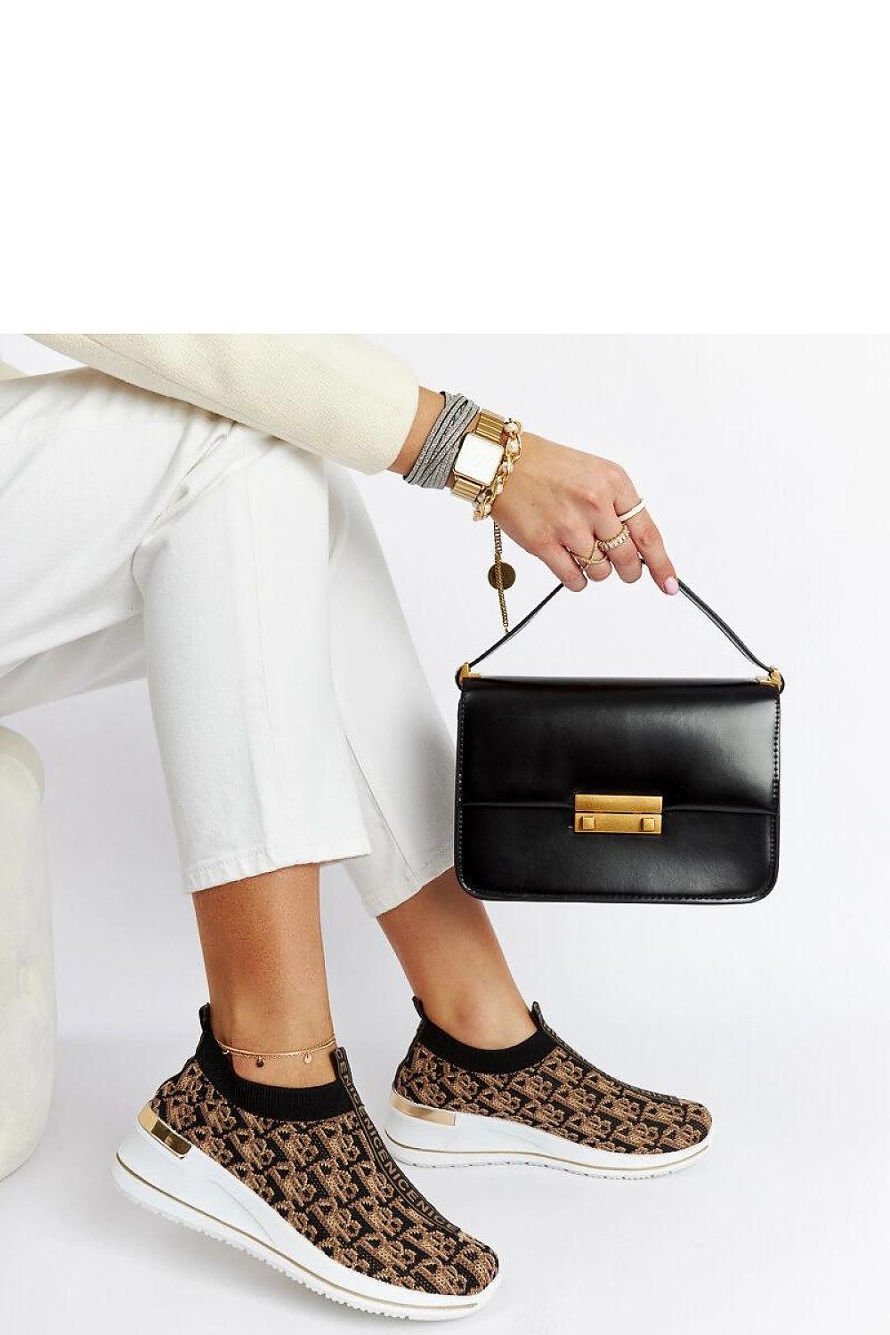 brown sneakers alternate angle