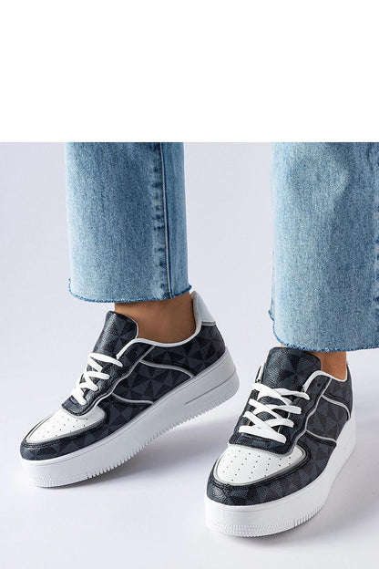 black lace sneakers alternate angle