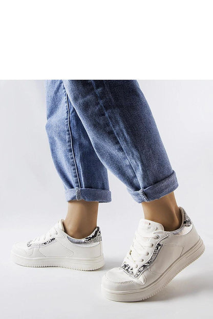 white lace sneakers alternate angle