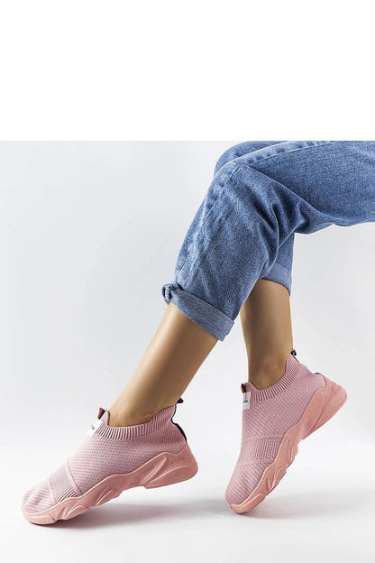 pink sport shoes alternate angle