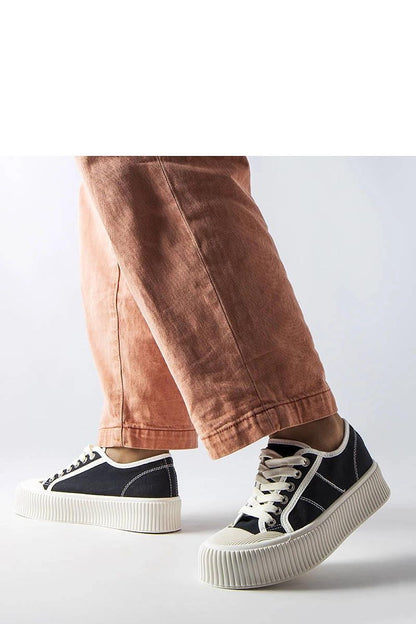 black lace sneakers alternate angle