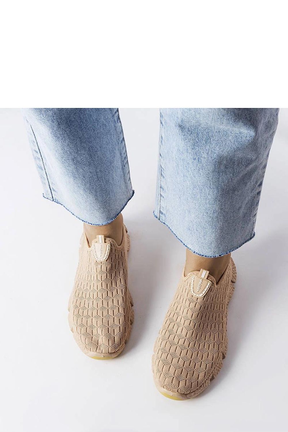 beige sneakers alternate angle