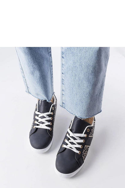 black lace sneakers view 6