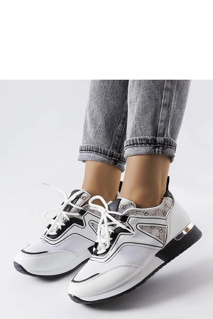 white lace sneakers alternate angle