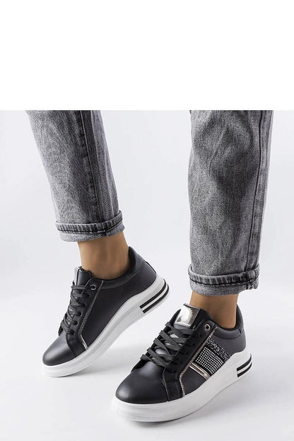 white lace sneakers view 7