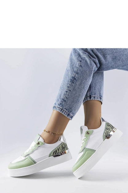 white lace sneakers view 8