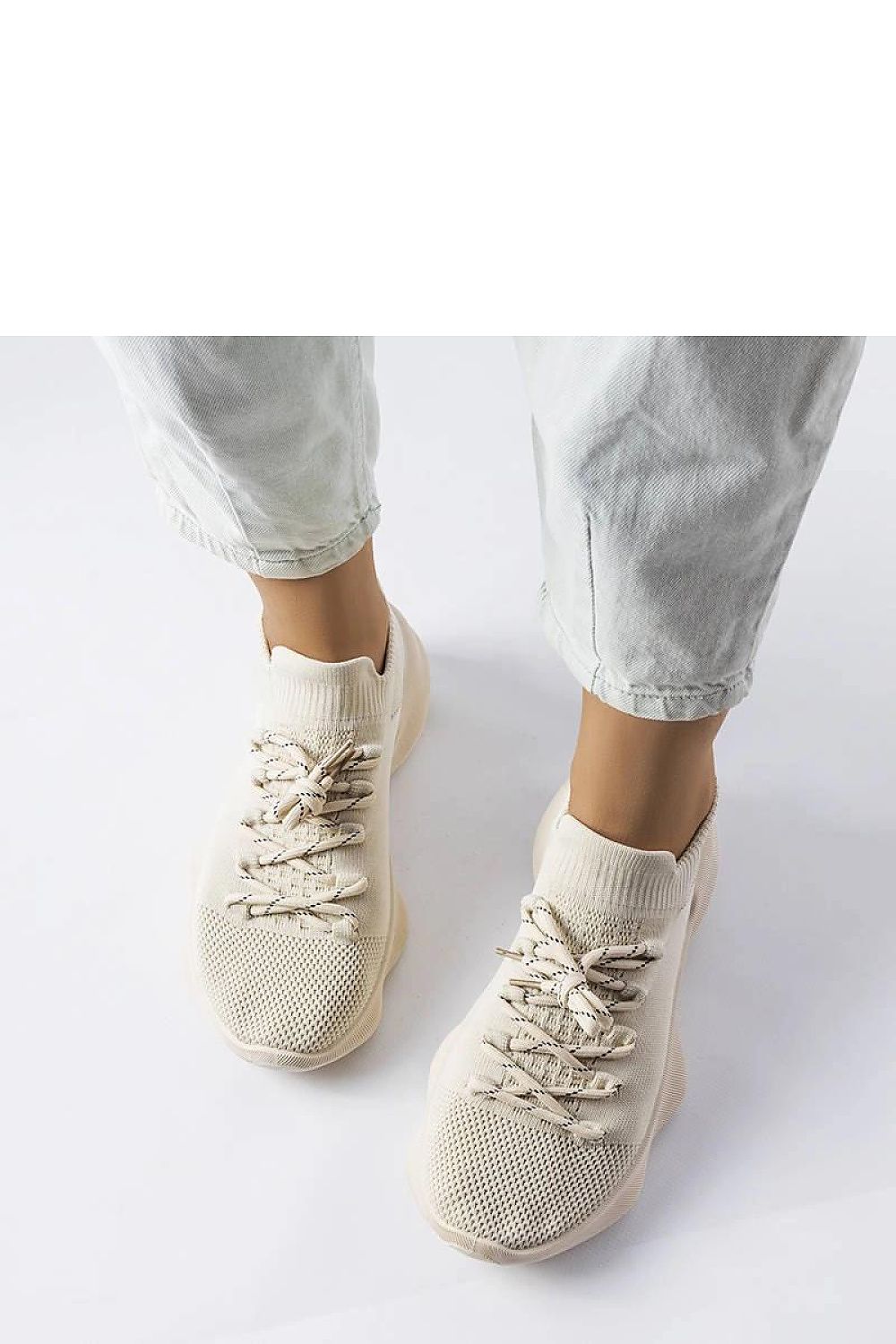 green sneakers view 6