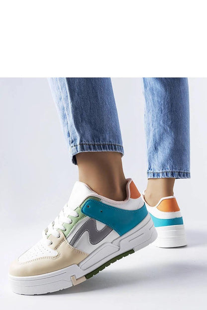 beige lace sneakers alternate angle